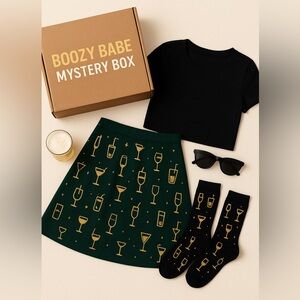 Boozy Babe Mystery Box – 7 items - Size M